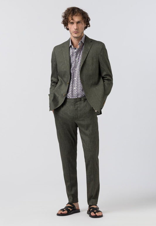 Pierre Cardin FUTUREFLEX PC-RICK-4 - Stoffhose - Kalamata