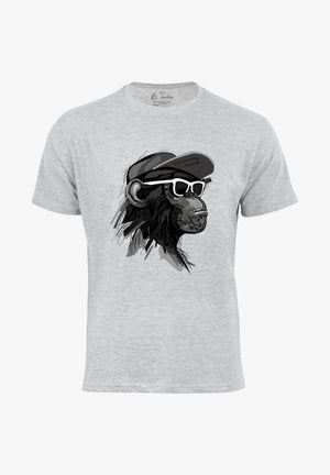 T-Shirt Print - Grau