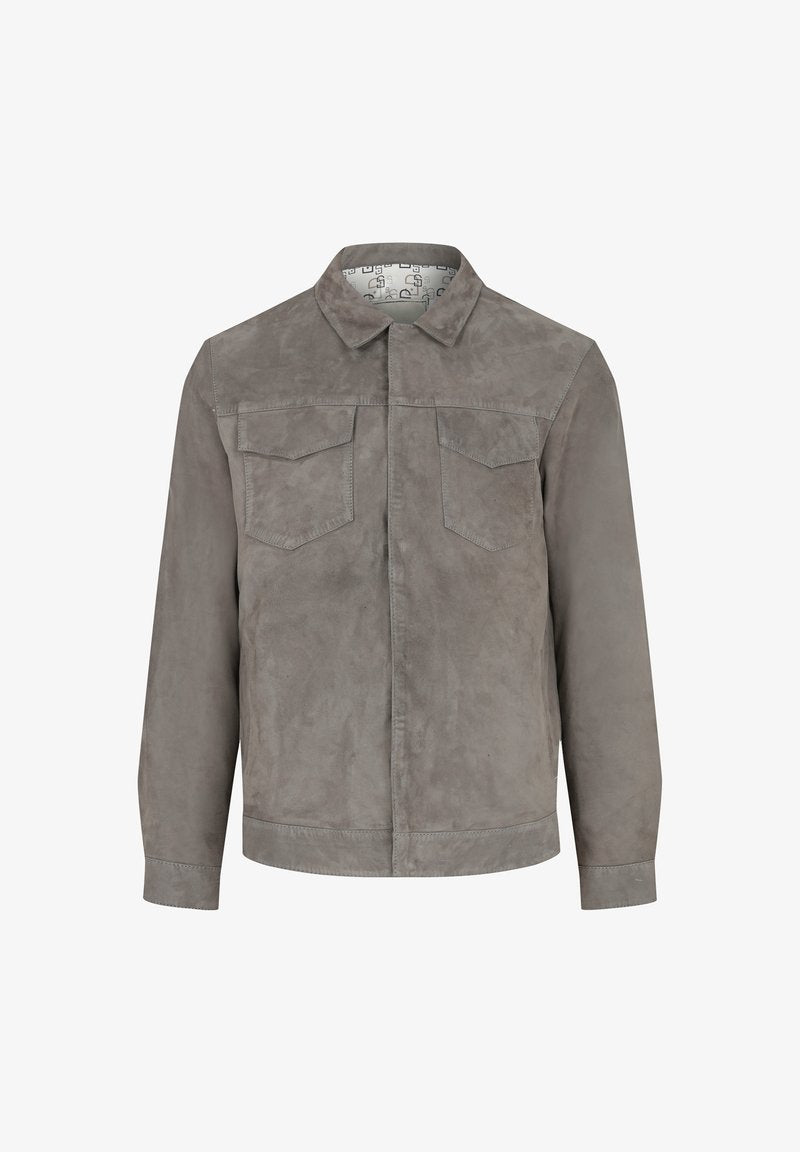 Lederjacke - Grey