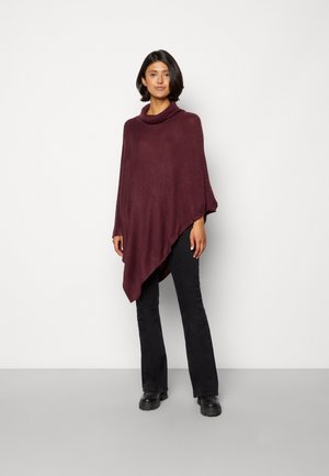 Studio RAGNHILD PONCHO - Cape - Black Blue