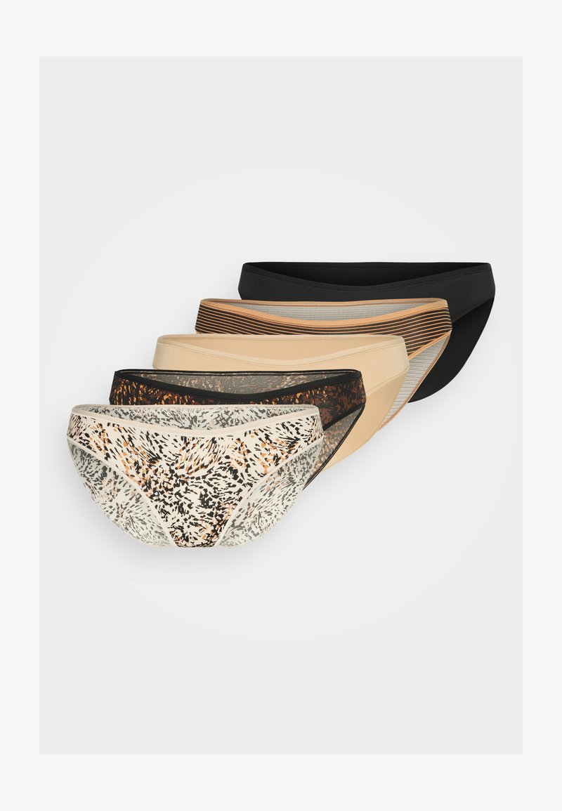 Marks & Spencer MINI 5 PACK - Slip - Brown Mix