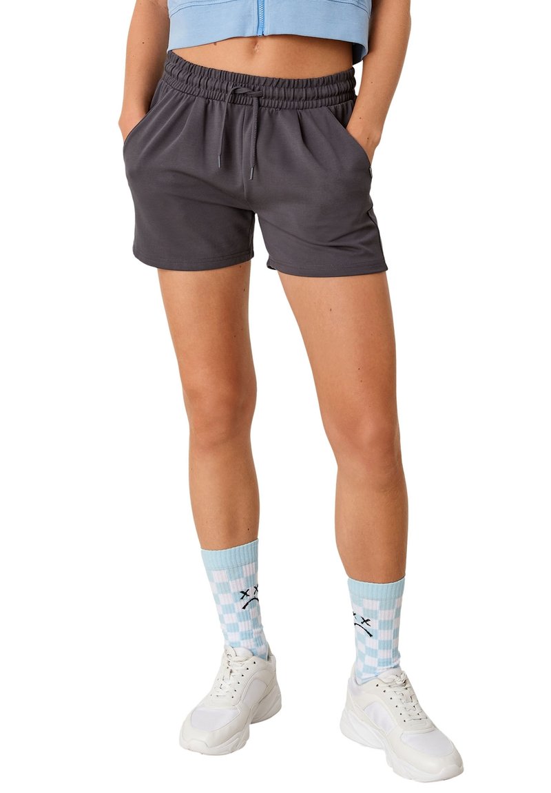 QS By S.Oliver REGULAR MIT ELASTISCHEM BUND - Jogginghose - Asphalt