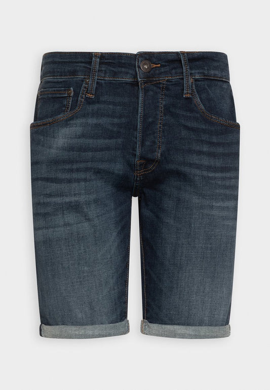 Jack & Jones JJIRICK JJICON - Jeans Shorts - Blue Denim