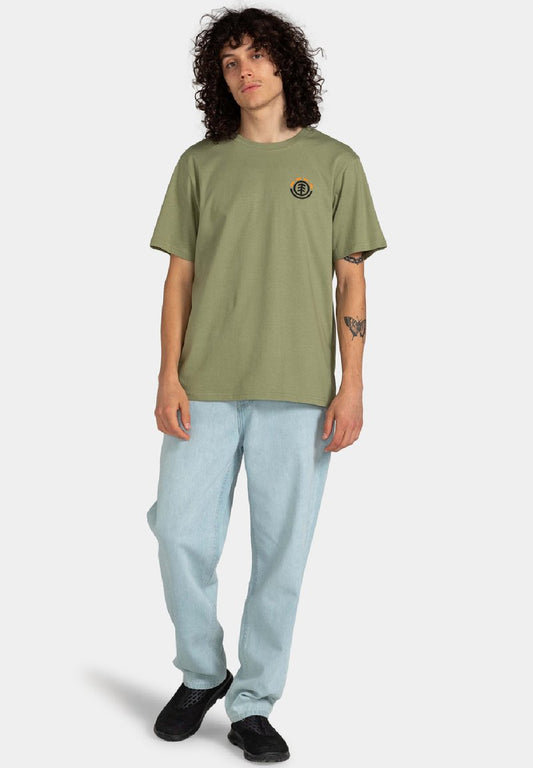 Element HILLS - T-Shirt Print - Oil Green