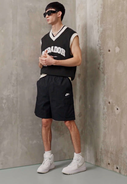 Nike Sportswear CLUB - Jogginghose - Black/white