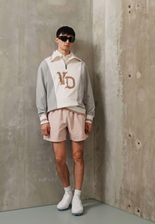Nike Sportswear CLUB FLOW WASH - Shorts - Pink Oxford/(white)