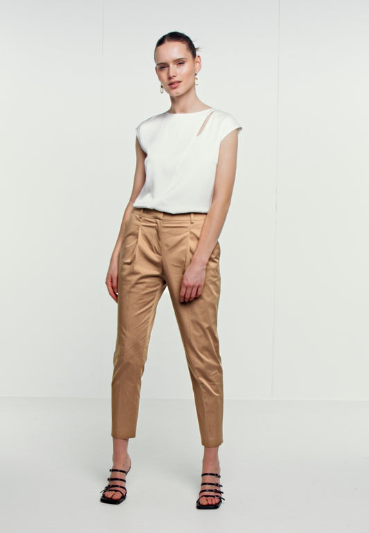Boss TETIDA - Stoffhose - Medium Beige