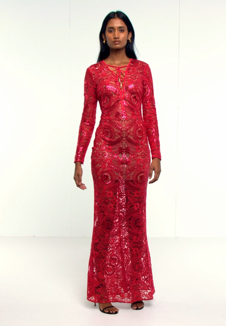 Elisabetta Franchi WOMENS DRESS - Ballkleid - Fuxia