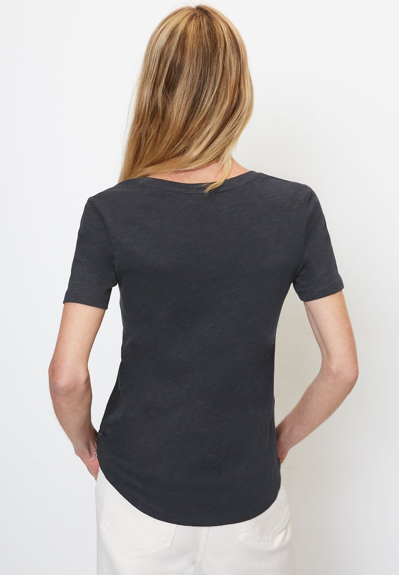 Marc O'Polo V-NECK REGULAR - T-Shirt Basic - Deep Blue Sea