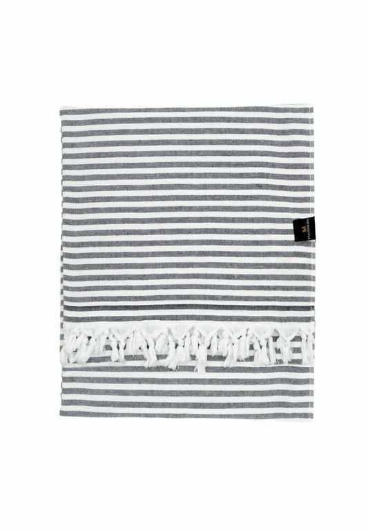  MARINE TERRY - Strandtuch - Black