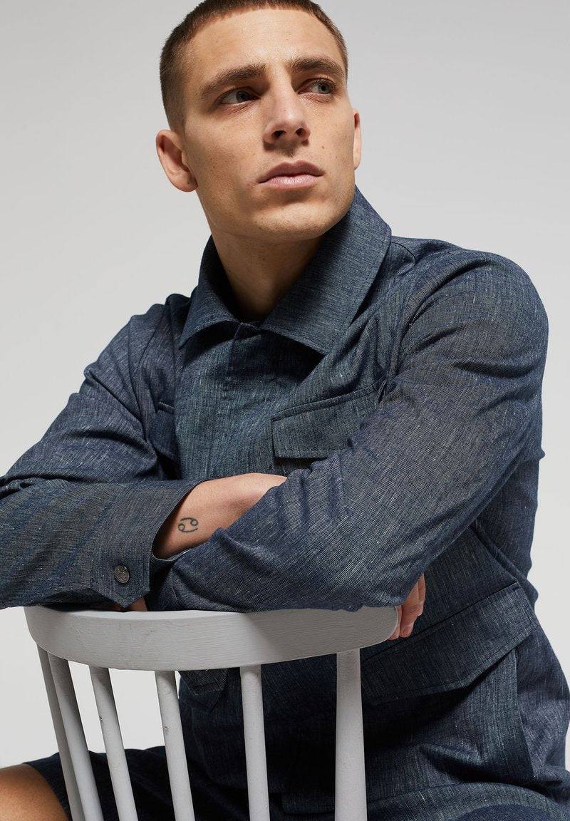 WE FASHION VAN GILS - Jeansjacke - Blue