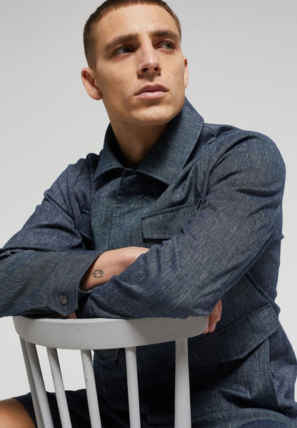WE FASHION VAN GILS - Jeansjacke - Blue