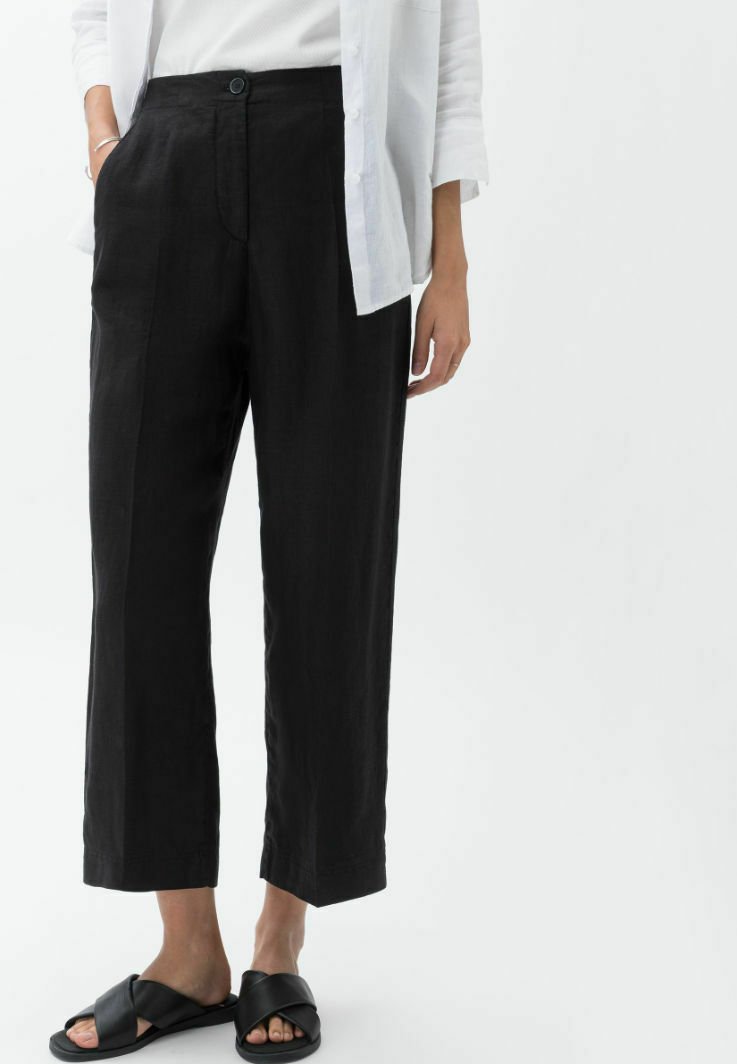 BRAX STYLE MAINE S - Stoffhose - Black