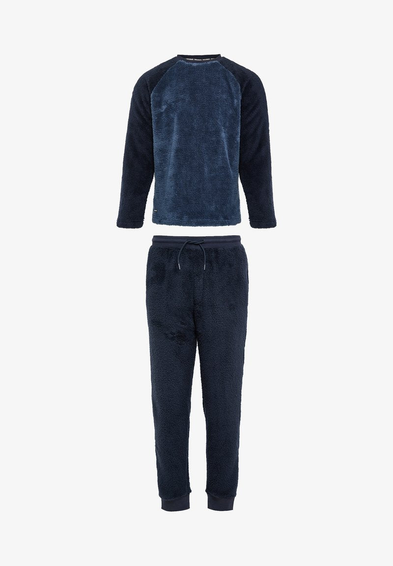 Threadbare THB LW CUBE - Nachtwäsche Set - Denim Blue Navy