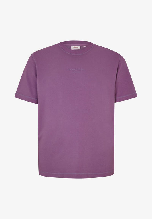 S.Oliver LEICHTES - T-Shirt Basic - Purple