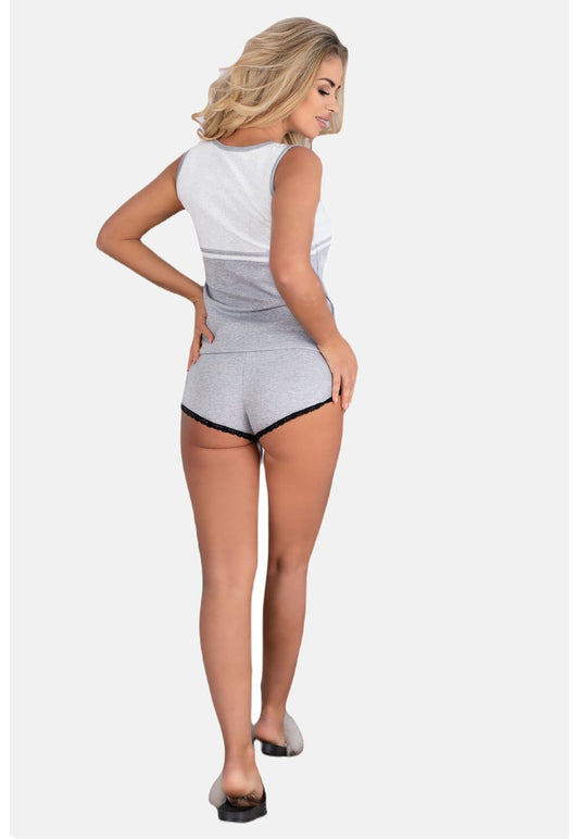  SET ALIYYA - Shorts - Grey
