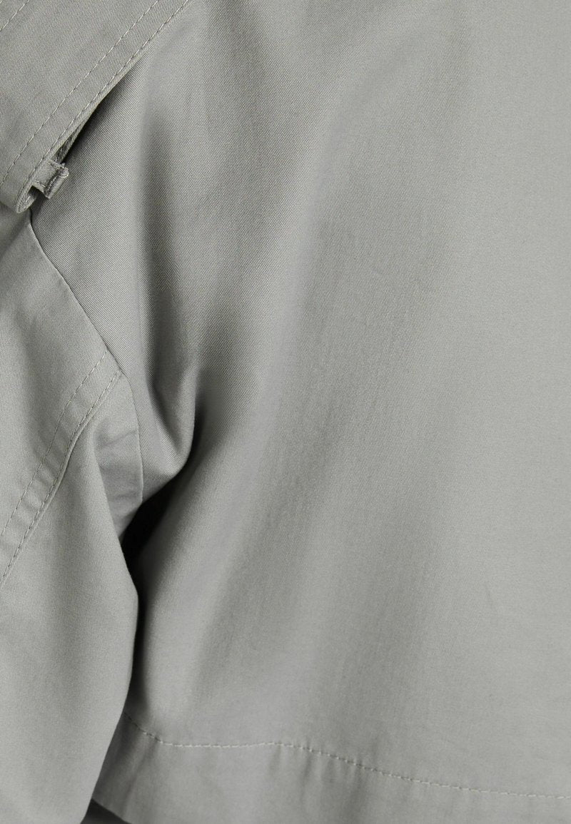 BERSHKA Trenchcoat - Grey