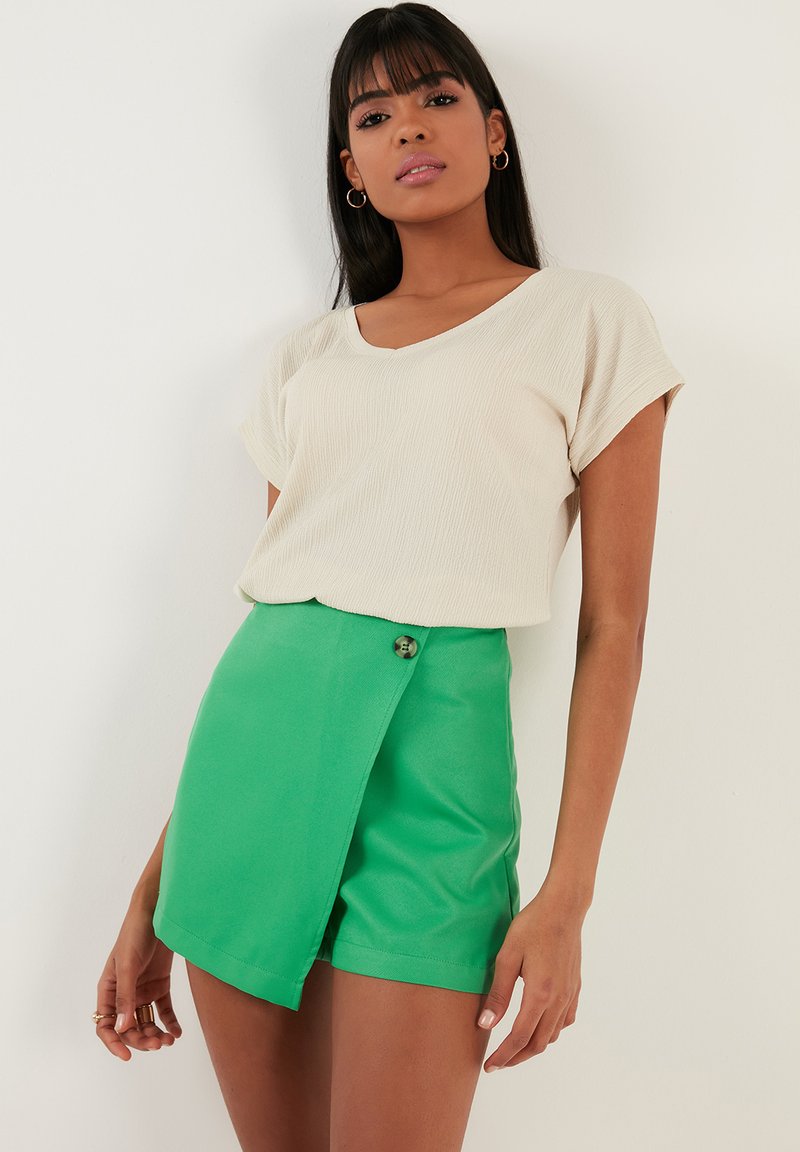 LELA REGULAR FIT - T-Shirt Basic - Stone