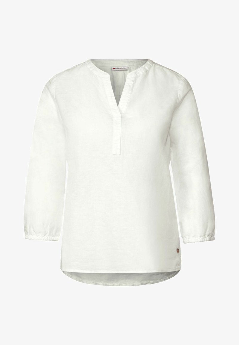 STREET ONE MIT 3/4 ÄRMEL - Bluse - Weiß