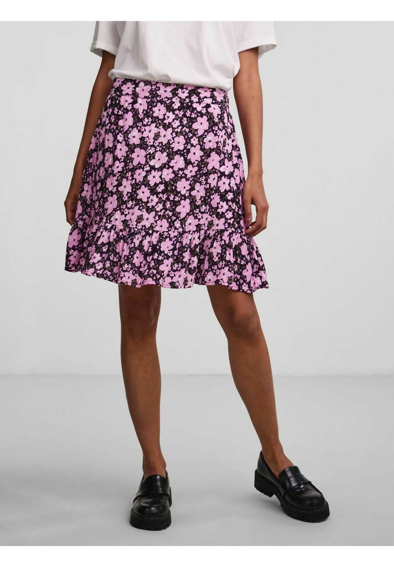 Pieces MINIROCK PCATHENA - A-Linien-Rock - Begonia Pink