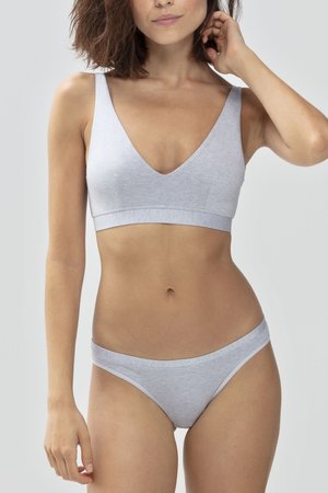  BRALETTES - Bustier - Grey Melange