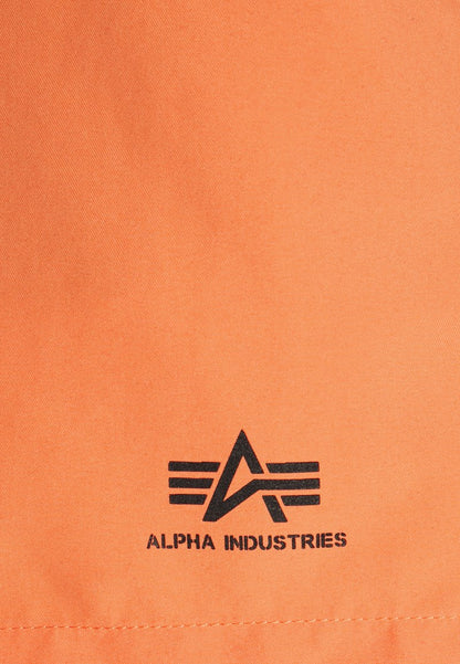 Alpha Industries BASIC SWIM - Badeshorts - Alpha Orange