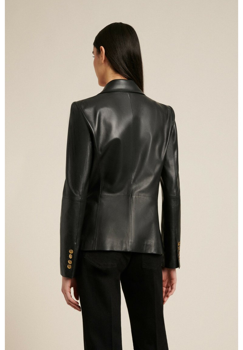 LUISA SPAGNOLI SOFOCLE A - Lederjacke - Nero
