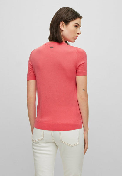 Boss FALYSSIASI - T-Shirt Basic - Pink Seventeen