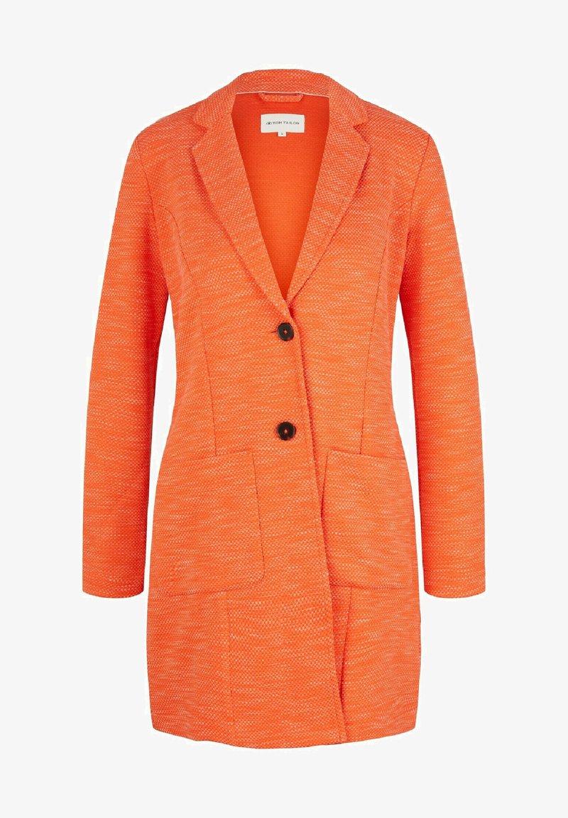 Tom Tailor ÜBERGANGS - Kurzmantel - Fever Red Melange