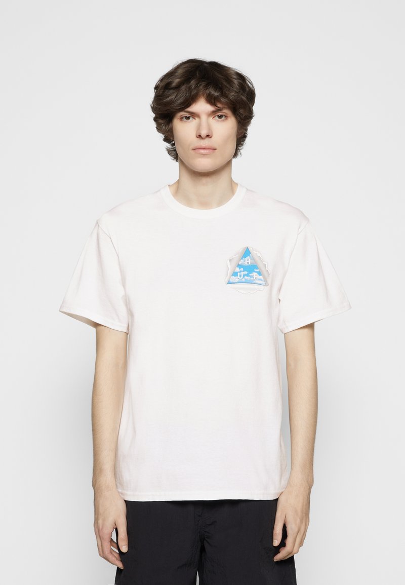 HUF TEAR A NEW ONE TEE - T-Shirt Print - White