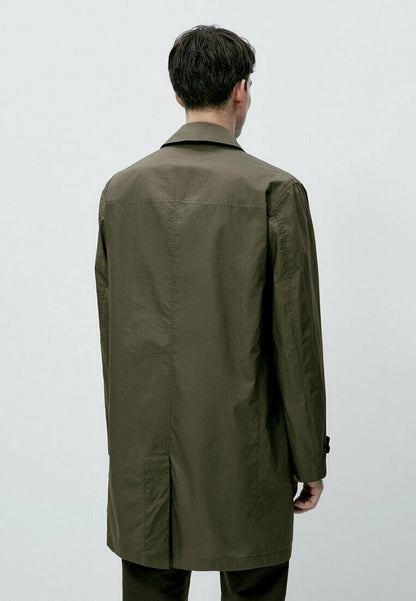 Massimo Dutti LIGHT TECHNICAL - Kurzmantel - Khaki