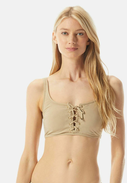 MICHAEL Michael Kors ICONIC SOLIDS - Bikini-Top - Black