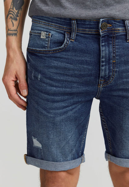  PRNARVIK - Jeans Shorts - Denim Middle Blue