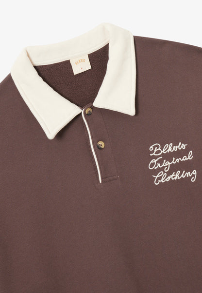 SOURCE POLO - Sweatshirt - Raisin
