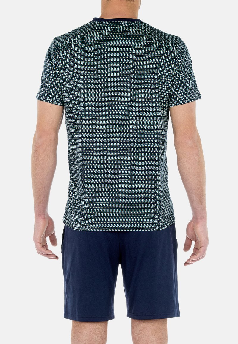 Hom VALERE - Nachtwäsche Set - Navy Print