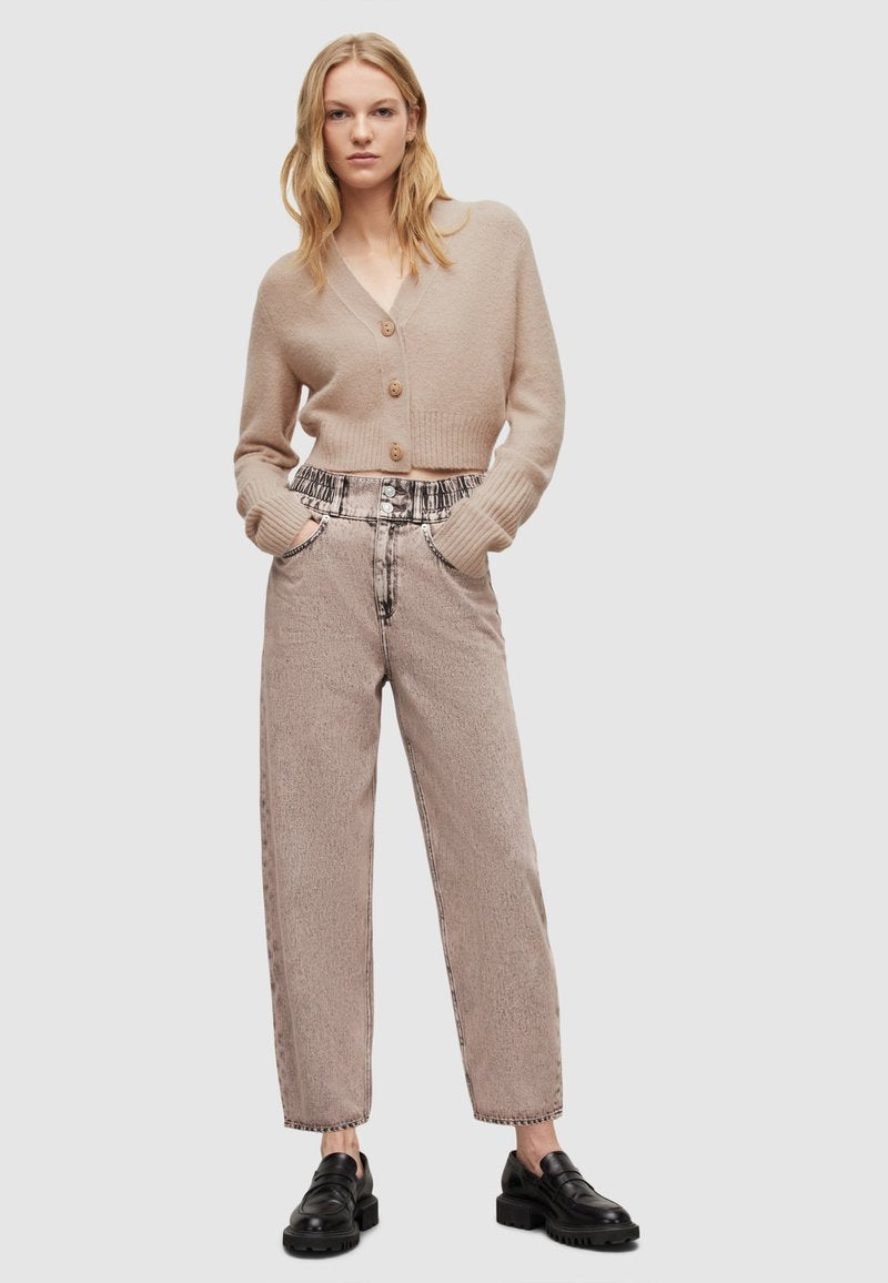 AllSaints WICK CO - Strickjacke - Beige