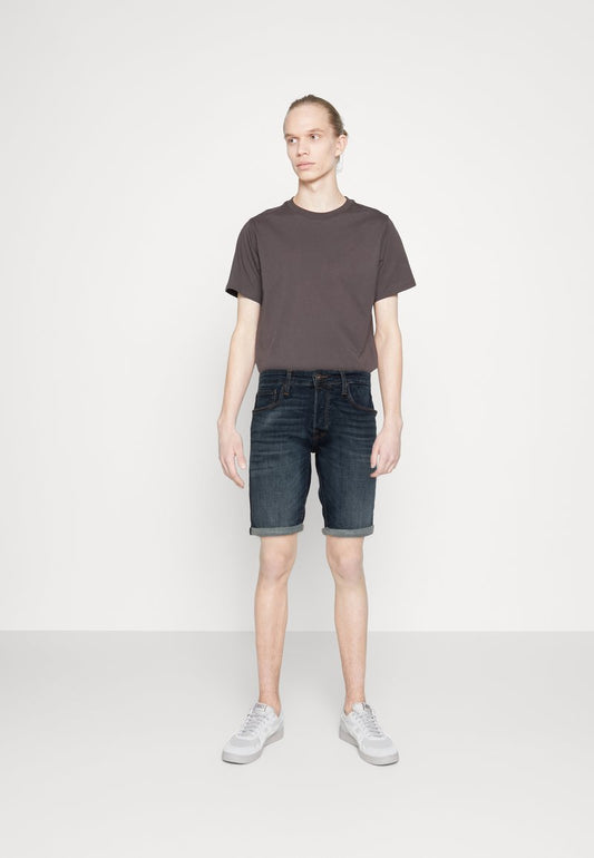Jack & Jones JJIRICK JJICON - Jeans Shorts - Blue Denim