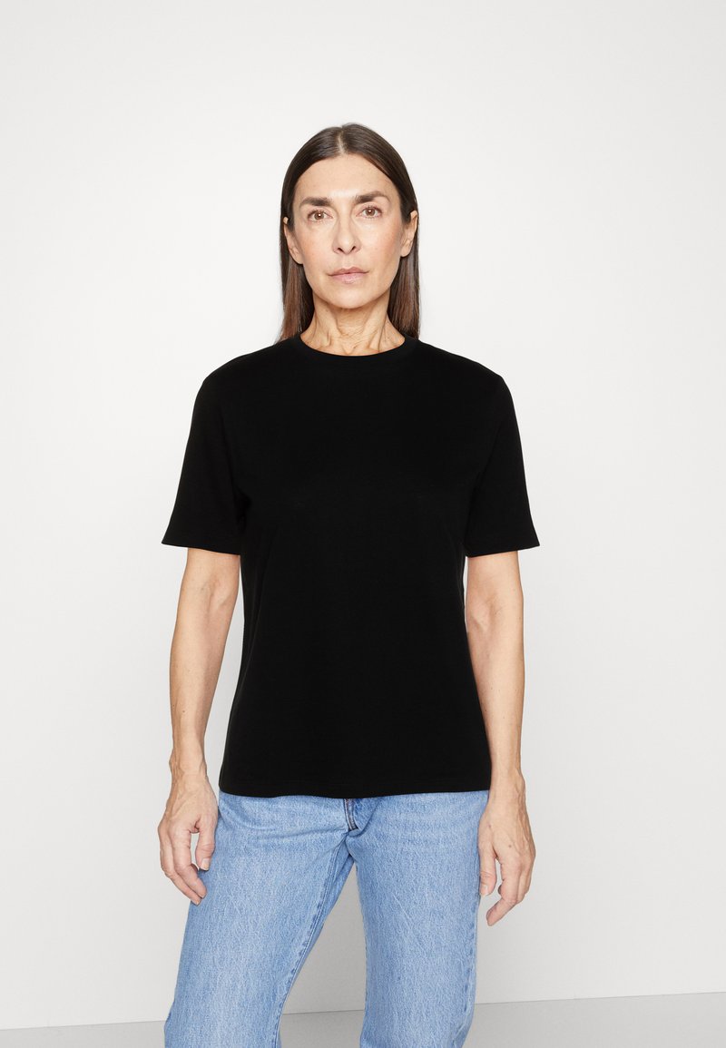 Marks & Spencer STRAIGHT 3 PACK - T-Shirt Print - Black Mix