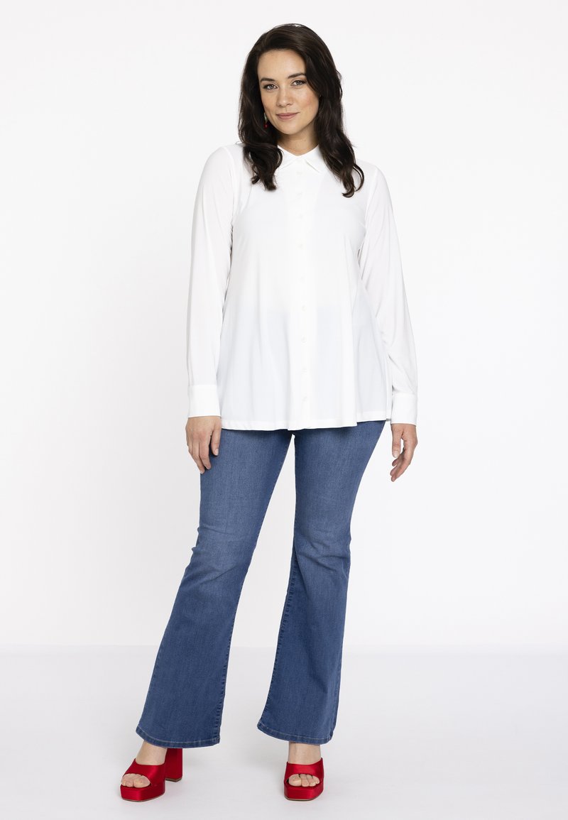  WITH LONG SLEEVES - Hemdbluse - White