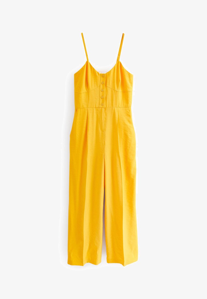 Next STRAPPY BUTTON DETAIL STANDARD - Jumpsuit - Yellow