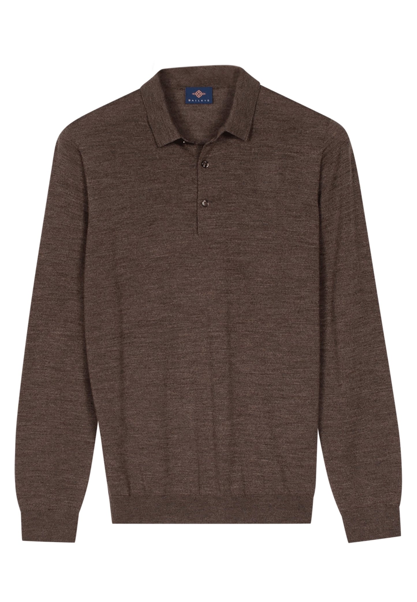 Baileys STANDAARD LANGE MOUW MODERN FIT - Polo Shirt - Black