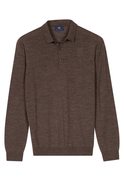 Baileys STANDAARD LANGE MOUW MODERN FIT - Polo Shirt - Black