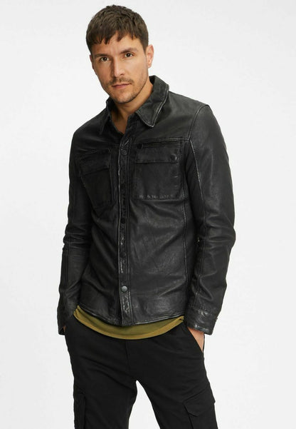 GIPSY G2MBEITH SF LASV - Lederjacke - Black
