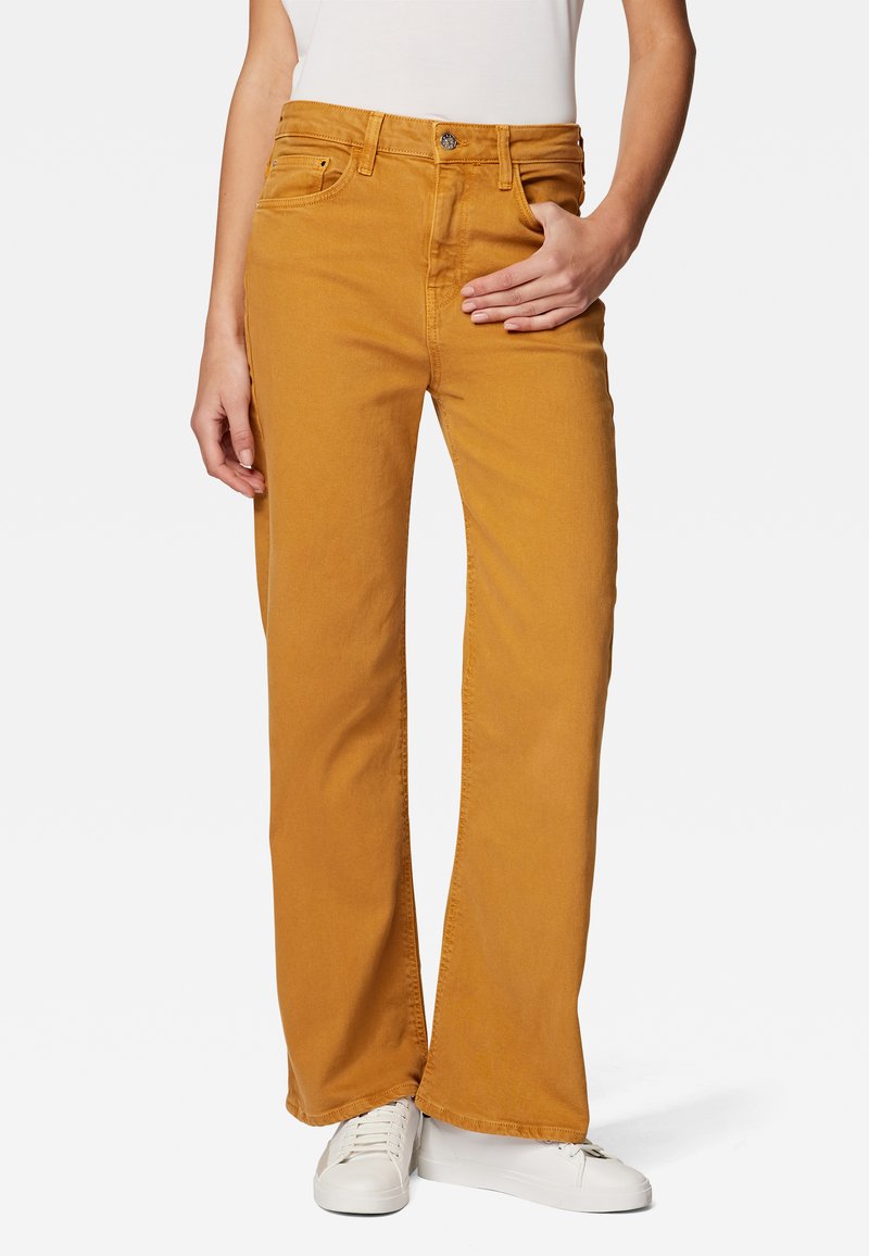 Mavi VICTORIA - Jeans Bootcut - Mustard Str