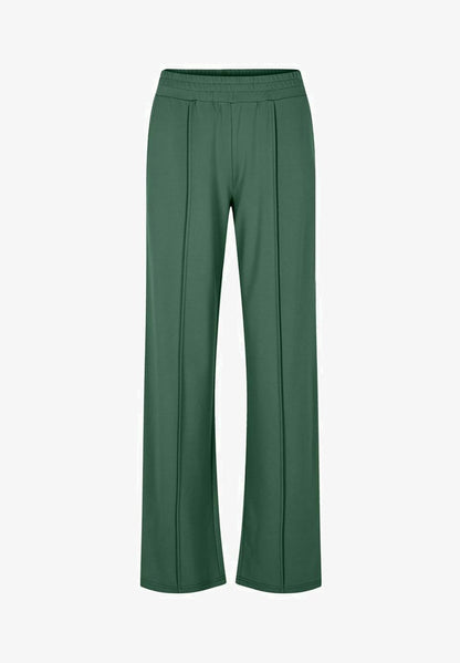 Pieces PCKLARA MW WIDE PANT BF - Jogginghose - Myrtle