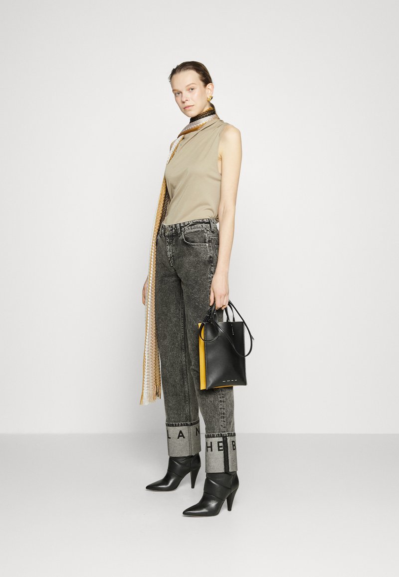 Blanche GIANNA JEANS - Jeans Straight Leg - Grey Denim