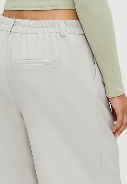 ONLY Petite ONLLANDO WIDE PLEAT - Trousers - Harbor Mist