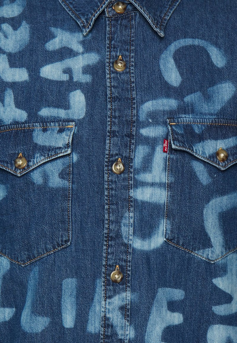  RELAXED FIT WESTERN - Hemd - Art Saves Lives