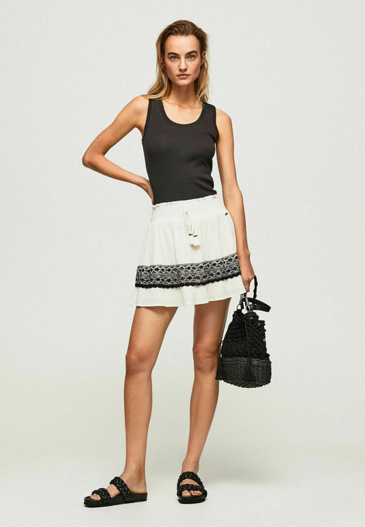 Pepe Jeans A-Linien-Rock - Mousse