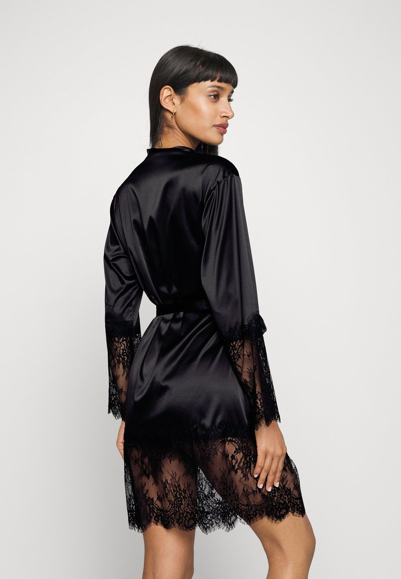 Magic Bodyfashion SIMPLY SEXY KIMONO - Bademantel - Black